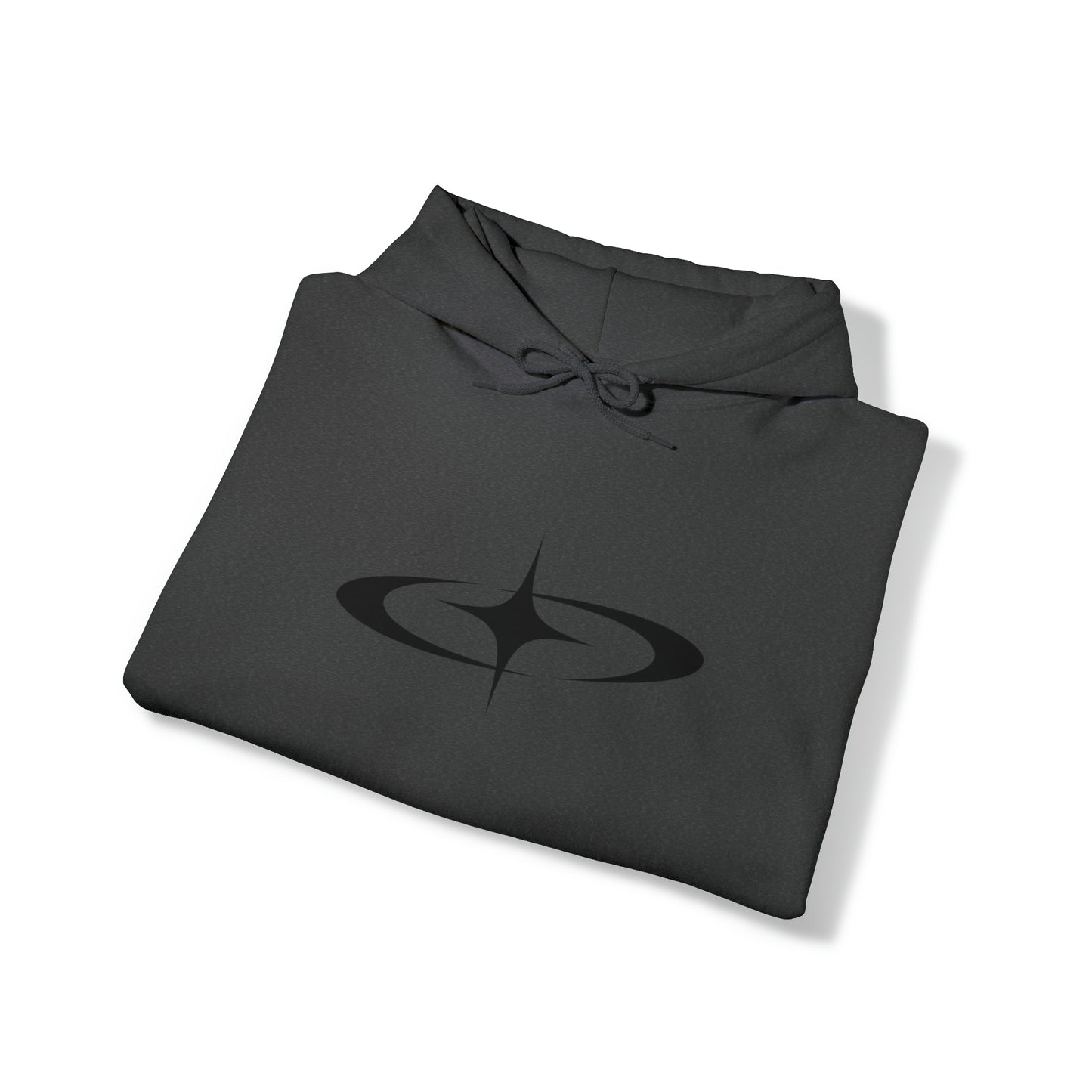 Punk Shooting Star Hoodie Dark Grey