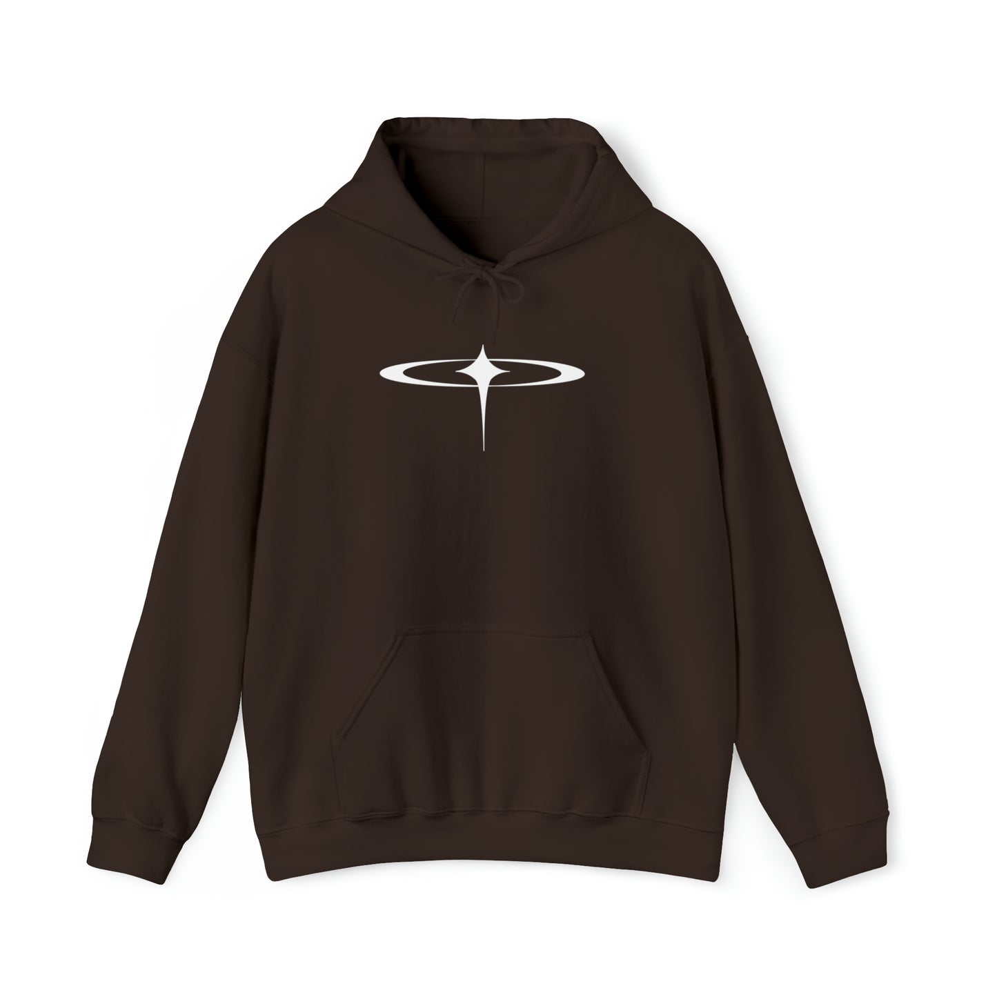 Punk Falling Star Hoodie Brown