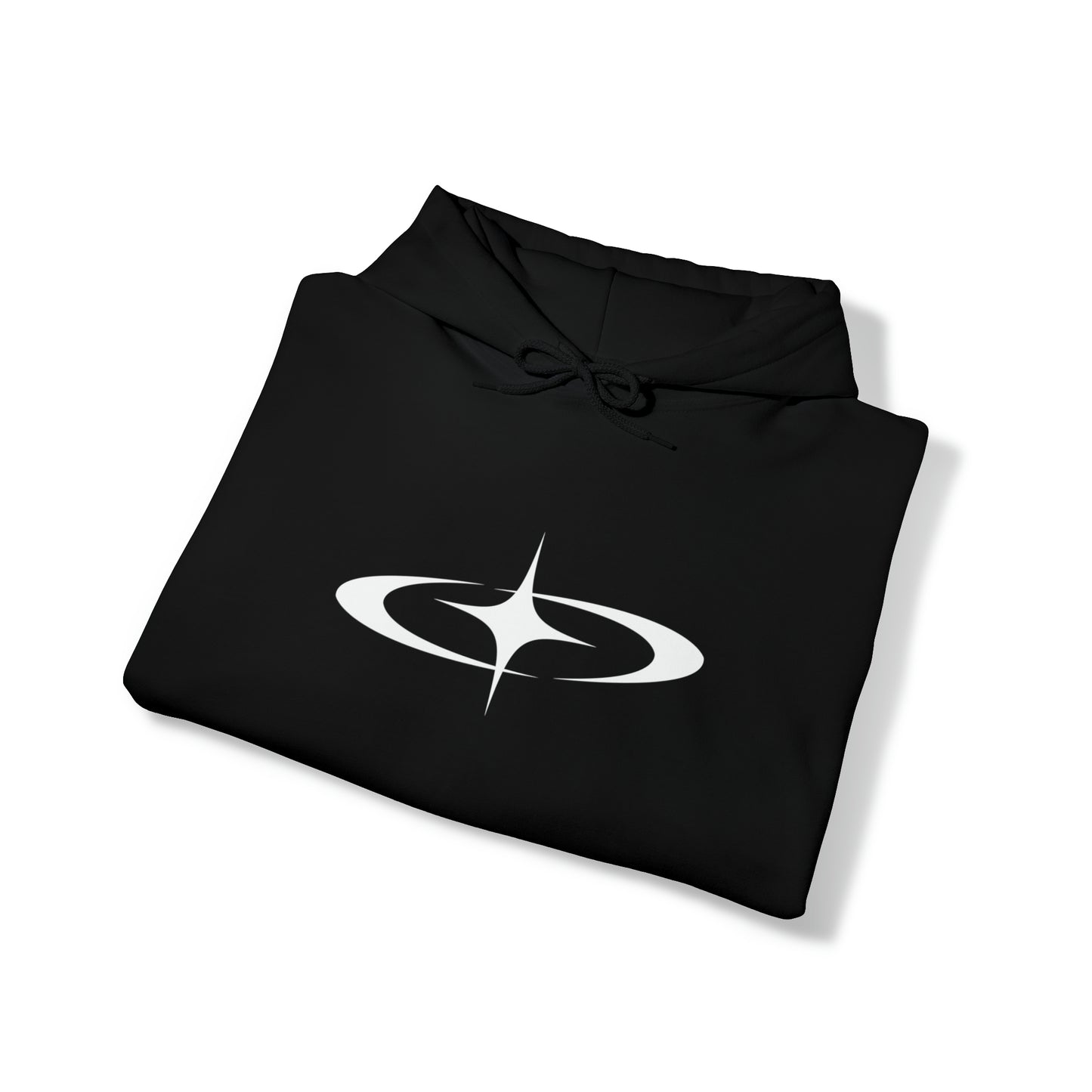 Punk Shooting Star Hoodie Black