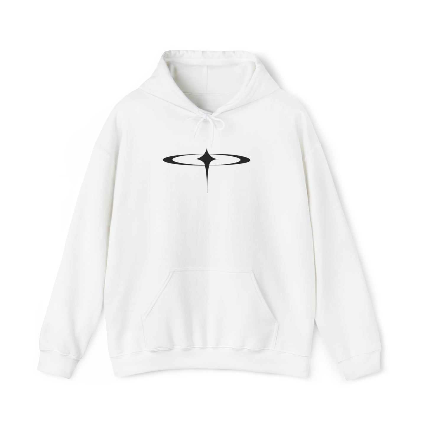 Punk Falling Star Hoodie White