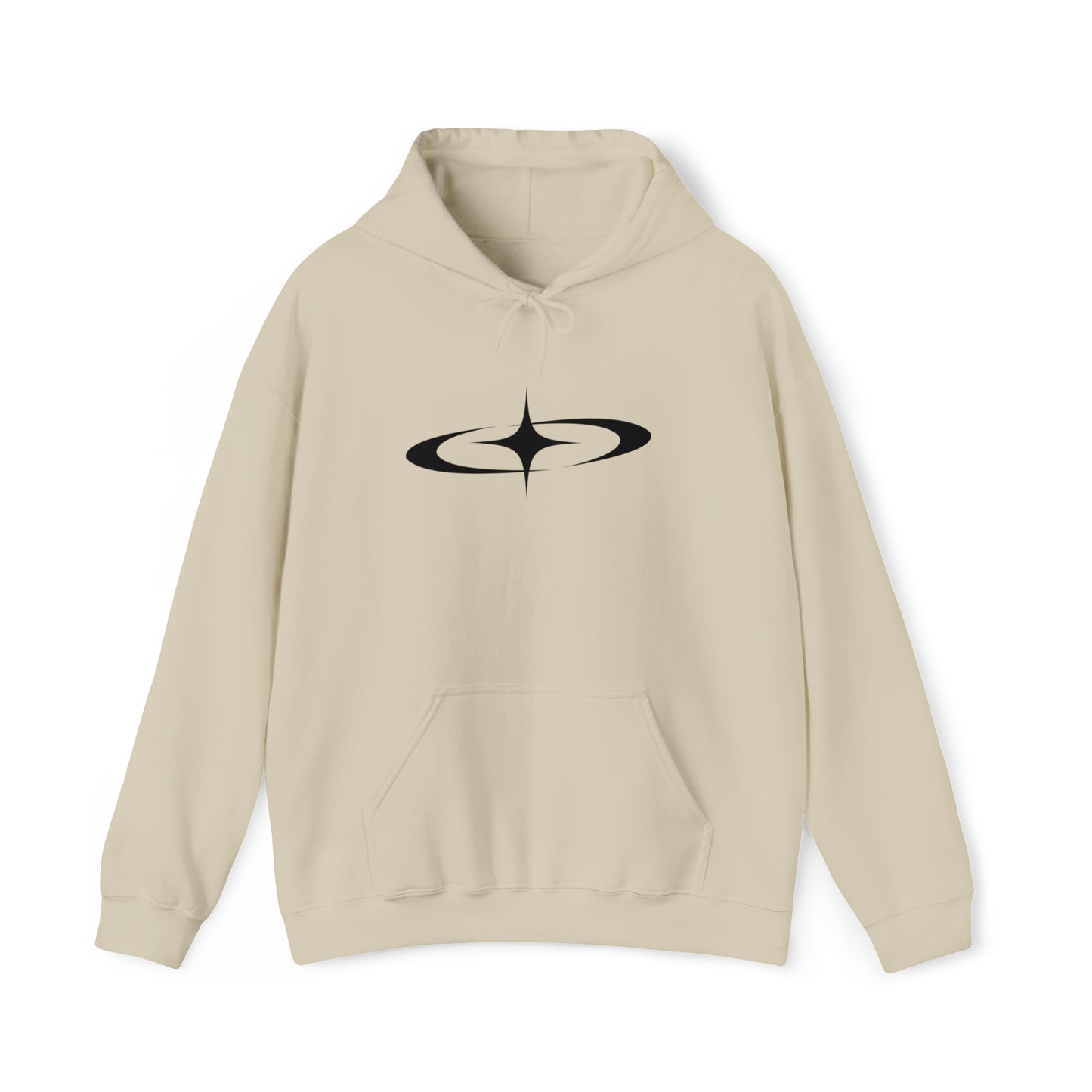 Punk Shooting Star Hoodie Ivory