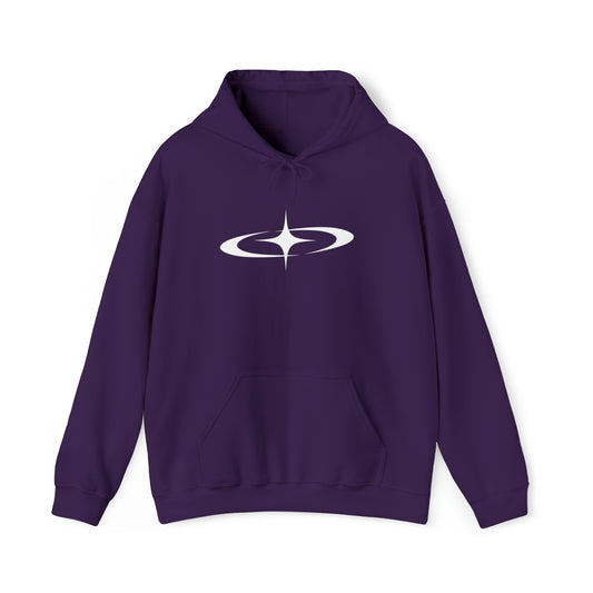 Punk Shooting Star Hoodie Purple
