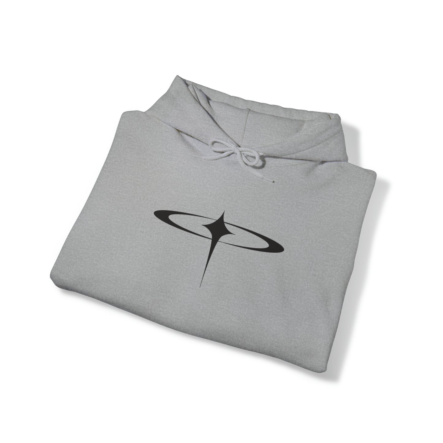 Punk Falling Star Hoodie Grey