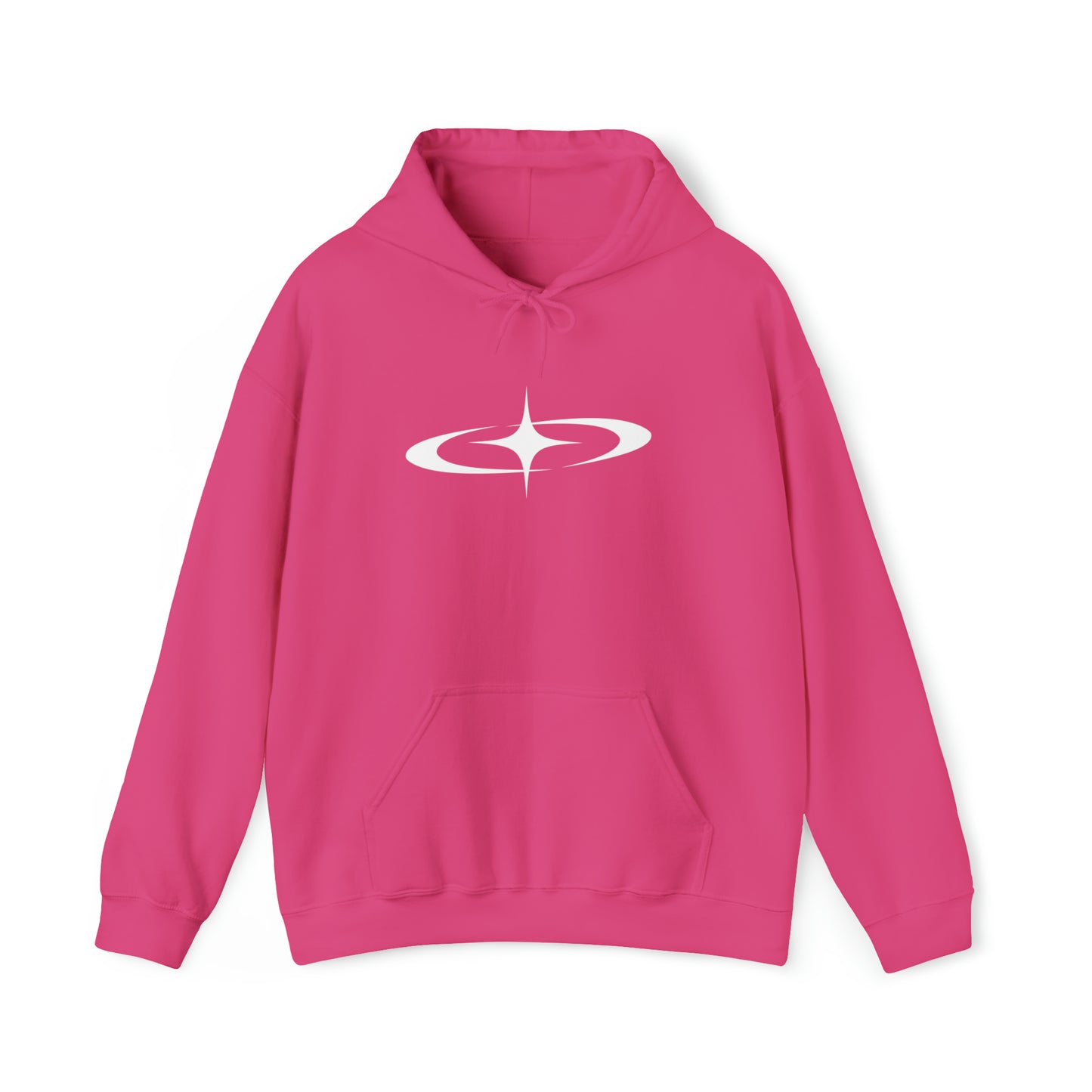 Punk Shooting Star Hoodie Pink