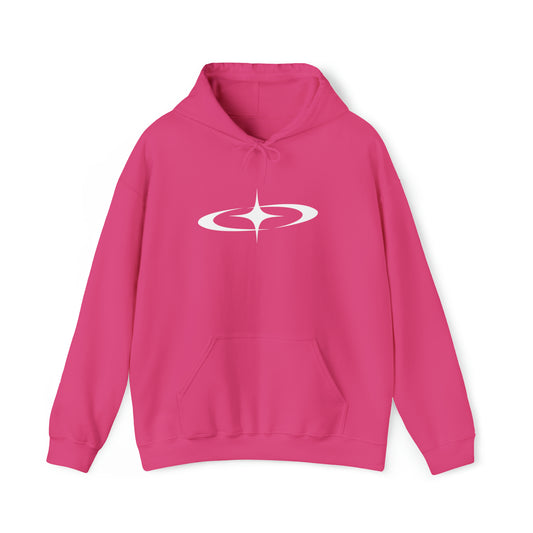 Punk Shooting Star Hoodie Pink