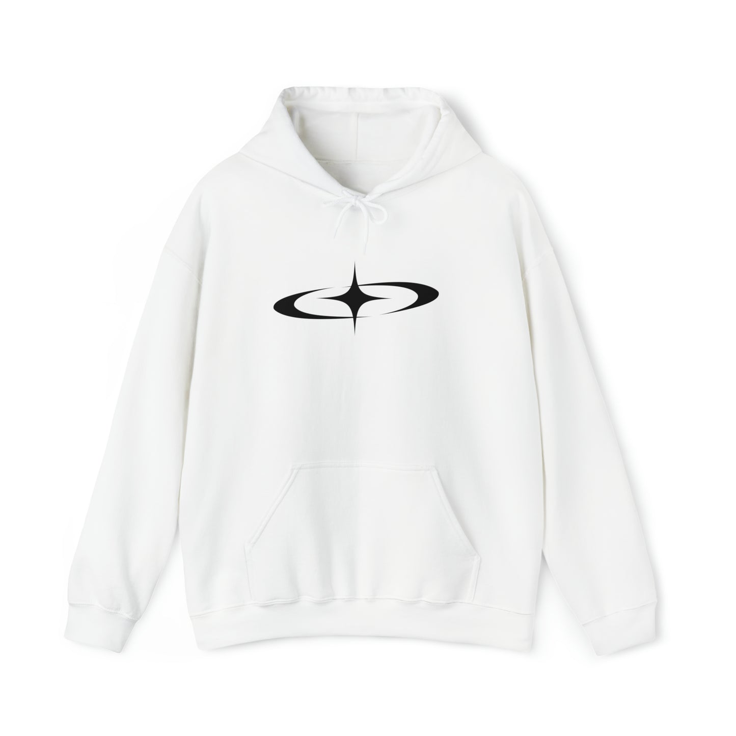 Punk Shooting Star Hoodie White