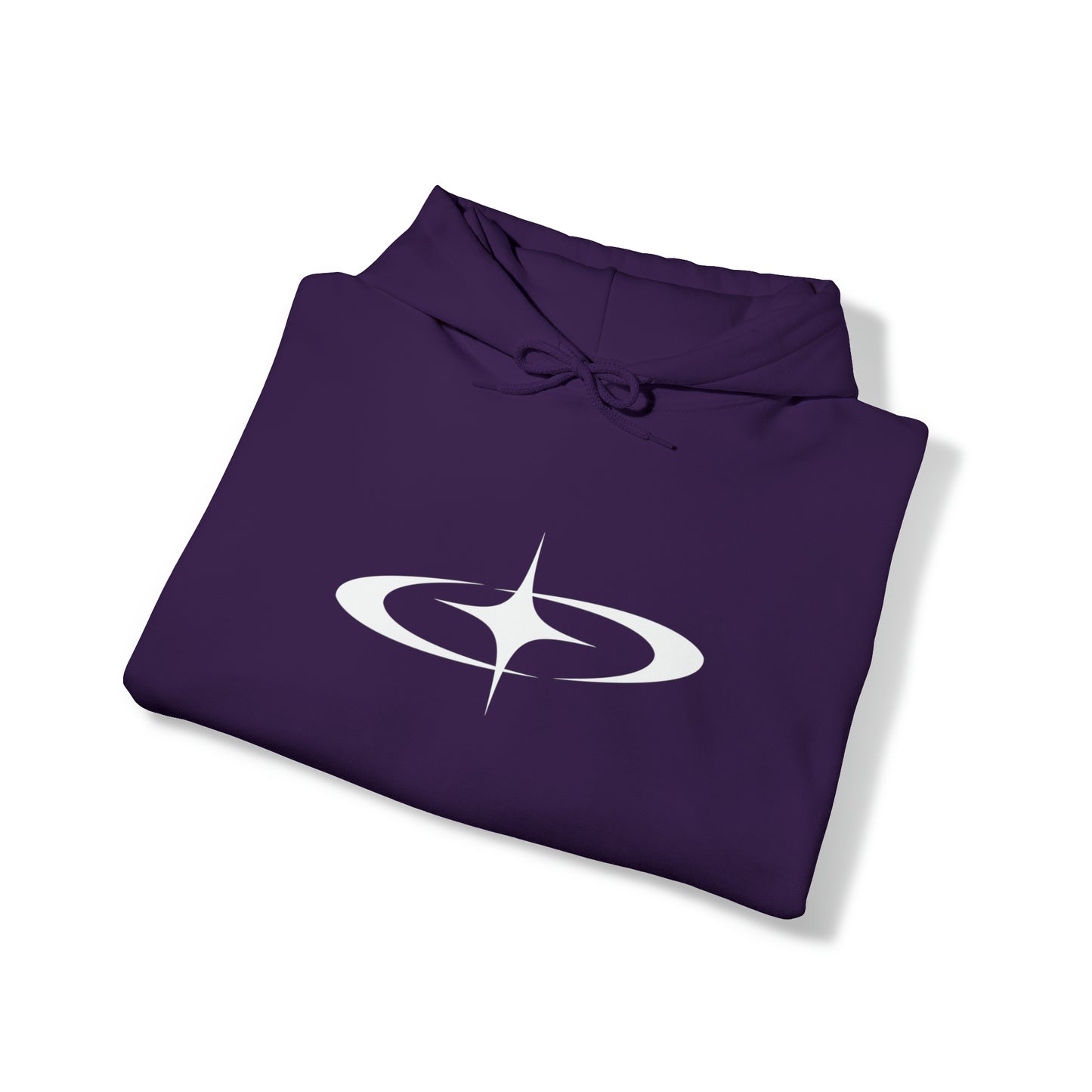Punk Shooting Star Hoodie Purple