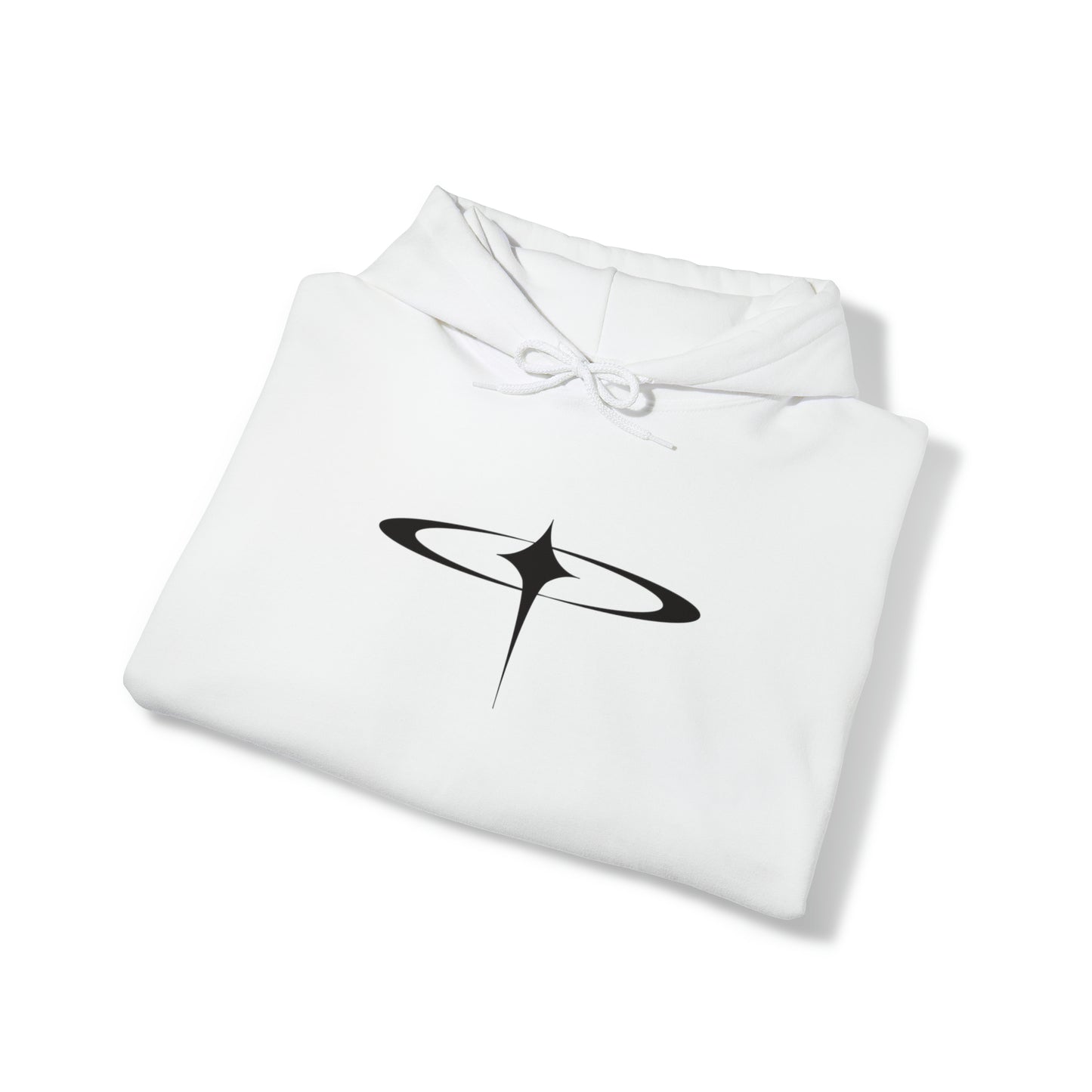Punk Falling Star Hoodie White