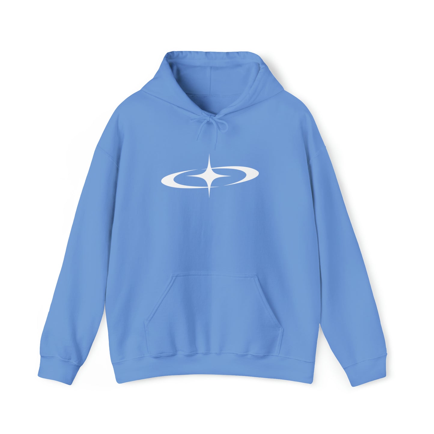 Punk Shooting Star Hoodie Blue