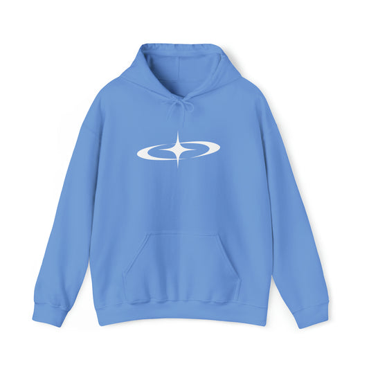 Punk Shooting Star Hoodie Blue